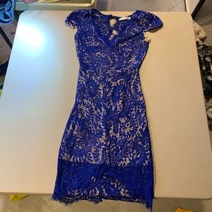 Blue Lace Dress